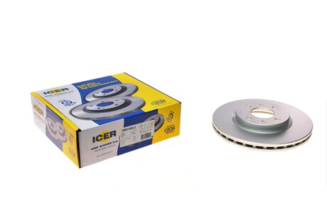 Вентильований гальмівний диск icer 78BD16502 на Пежо Біпер