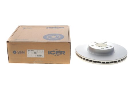 Вентильований гальмівний диск icer 78BD19852