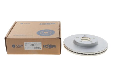 Вентилируемый тормозной диск icer 78BD39632