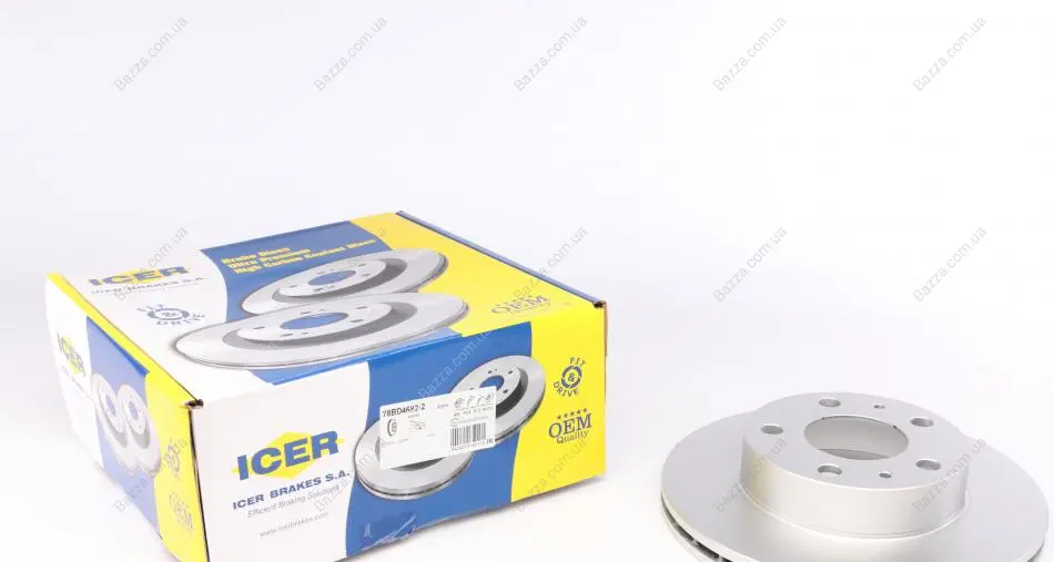 Вентилируемый тормозной диск icer 78BD4682-2