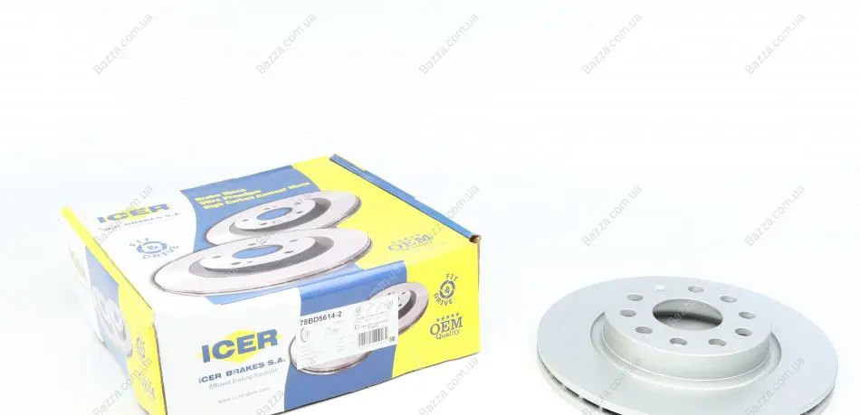 Вентилируемый тормозной диск icer 78BD5614-2