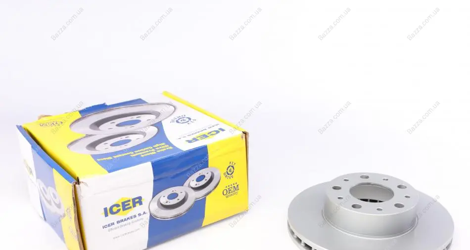 Вентильований гальмівний диск Icer 78BD5622-2 (фото 1)