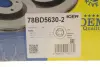 Вентилируемый тормозной диск icer 78BD5630-2