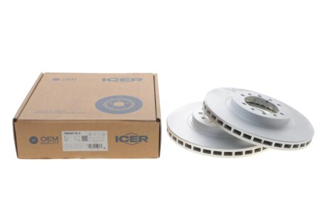 Вентильований гальмівний диск icer 78BD87162