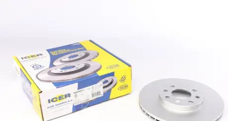 Вентильований гальмівний диск icer 78BD90002