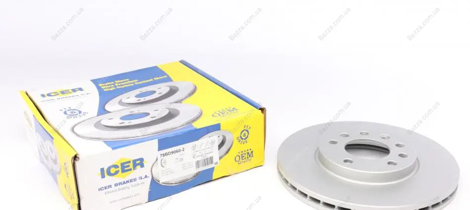Вентилируемый тормозной диск icer 78BD9060-2