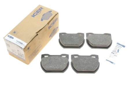 Задні тормозні (гальмівні) колодки icer 141090201