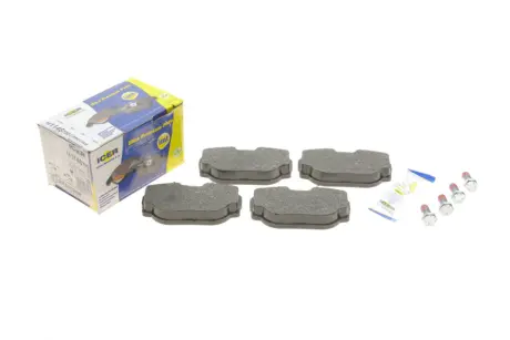 Задние тормозные колодки icer 141146700
