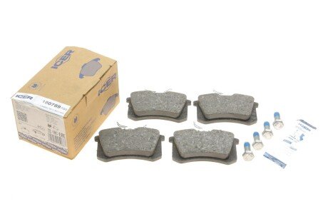 Задние тормозные колодки icer 180789700