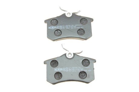 Задние тормозные колодки icer 180789700