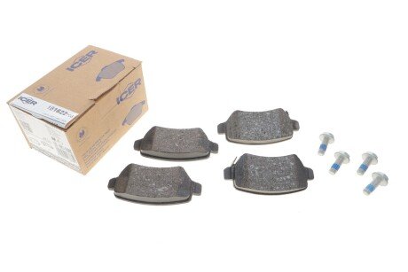 Задние тормозные колодки icer 181622703