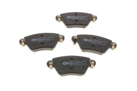 Задние тормозные колодки icer 181682701