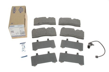 Задні тормозні (гальмівні) колодки icer 182121203