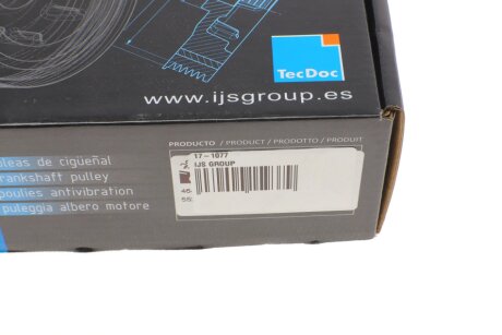 Шкив коленвала ijs group 171077