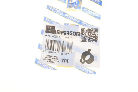 Хомут металевий самозатяжний impergom 20011