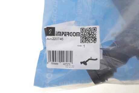 Патрубок системи охолодження impergom 220746