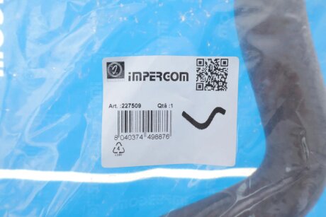 Шланг гумовий сист. охолоджен. impergom 227509