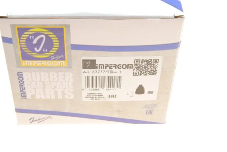 Комплект пильника РШ шарніра impergom 33777TE