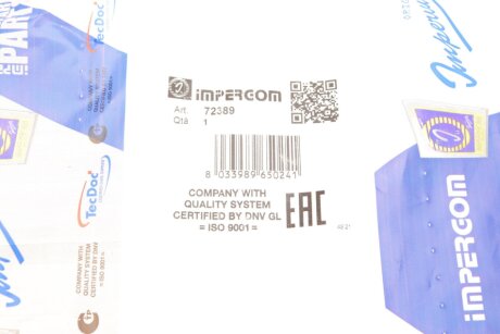 Пильник амортизатора impergom 72389