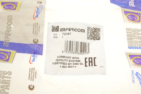 Отбойник переднего амортизатора impergom 72387
