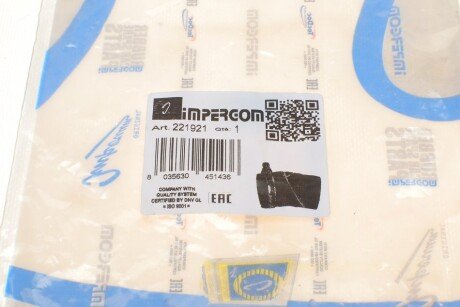 Патрубок інтеркулера (турбіни) impergom 221921