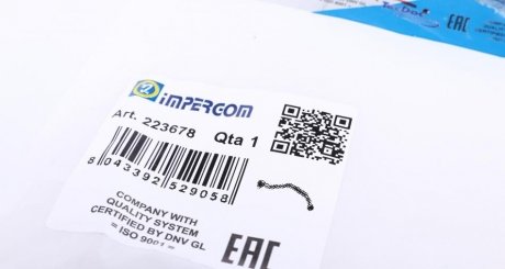 Патрубок вентиляции impergom 223678