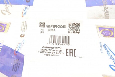 Пыльник амортизатора impergom 37893