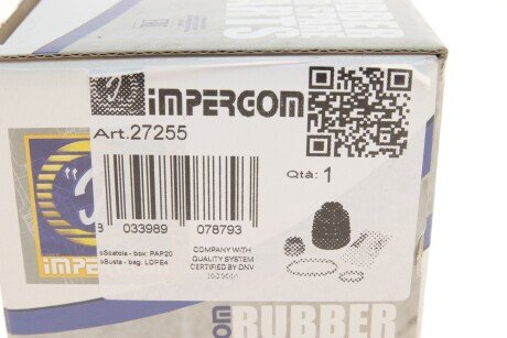 Пыльник шруса (гранаты) внутренний-наружный impergom 27255