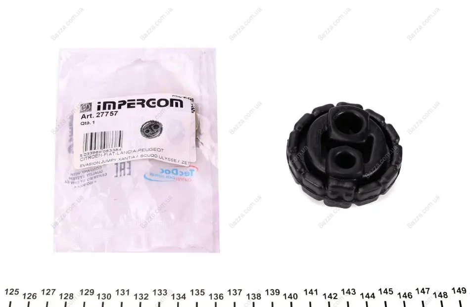 Резинка глушителя impergom 27757