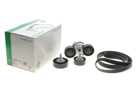 Комплект (ремінь+ролики) ina 529042610 на Ягуар Xf