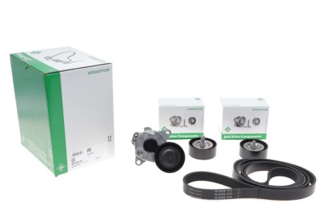 Комплект ремня ina 529047910 на Мерседес SLC-Class R172