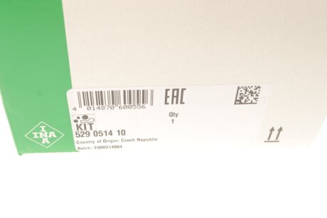 Комплект поліклинових ременів (Ви-во) ina 529051410