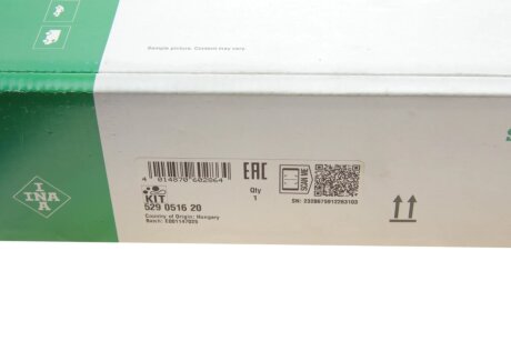 Комплект (ремінь+ролики) ina 529051620