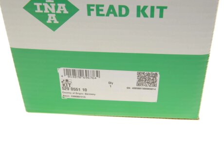 Комплект ременя генератора ina 529055110