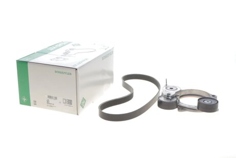 Комплект поліклинових ременів ina 529057410 на Ауди A8 D5