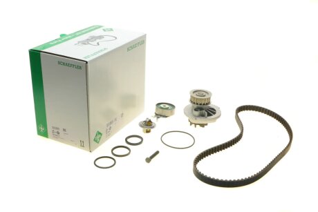 Комплект (ремінь+ролик+помпа) ina 530000431 на Опель Мерива а