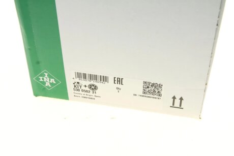 Комплект (ремінь+ролик+помпа) KIA SPORTAGE/HYUNDAI TUCSON/SANTA FE 1,5D/2,0D 04- ina 530050231