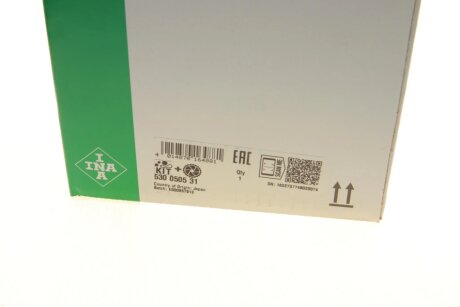 Комплект (ремінь+ролики+помпа) ina 530050531