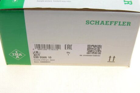 Комплект ГРМ (ремінь + ролик) ina 530050610