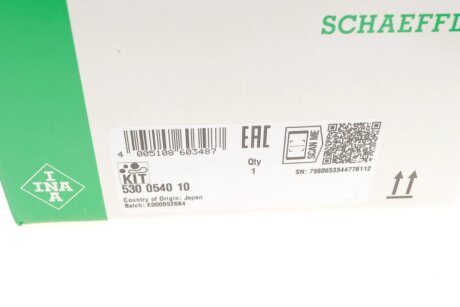 Комплект (ремінь+ролики) ina 530054010