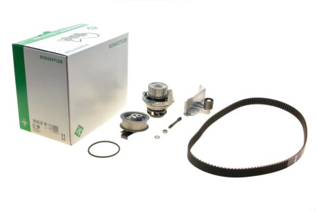 Комплект (ремінь+ролики+помпа) ina 530054631 на Ауди А4 б7