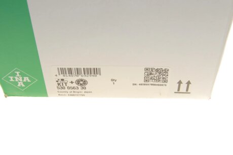 Комплект ременя ГРМ з помпою води ina 530056330