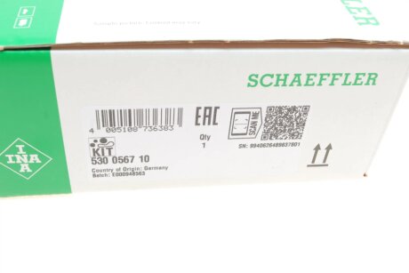 Комплект ГРМ (ремінь + ролик) ina 530056710