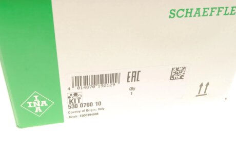 Комплект ГРМ (ремінь + ролик) ina 530070010