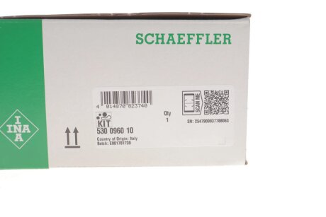 Комплект зубчастих ременів ina 530096010