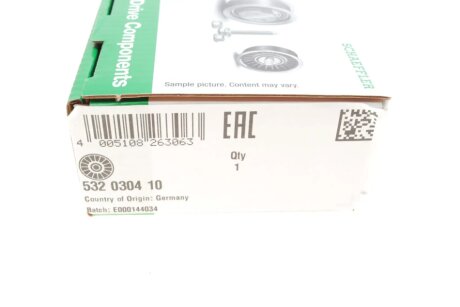 Ролик ремня генератора (гладкий) Sprinter/Vito (639) OM651 09- ina 532030410