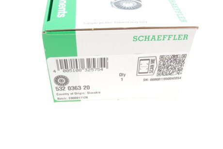 Ролик модуля натягувача ременя ina 532036320