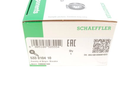 Натяжные ролики для легковых автомобилей ina 533010410