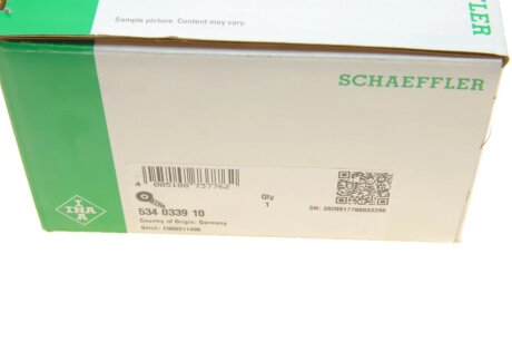 Натяжитель поликлинового ремня ina 534033910