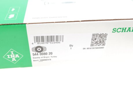 Ременной шкив коленвала ina 544008020